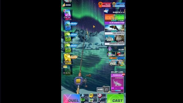 Как играть, новое место ловли в Fishing Rival