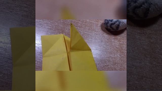 Оригами леопардик из бумаги??