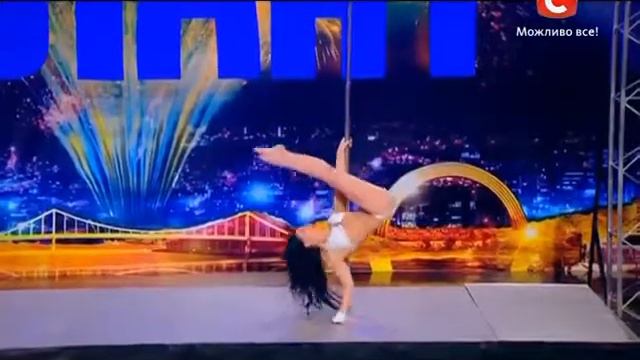 Спортивная акробатика на пилоне Украина мае Талант