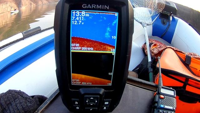 ДНЕСТР!!!ПОПАЛИ НА ЖОР СУДАКА!!!ЭХОЛОТ Garmin Striker Plus 4cv