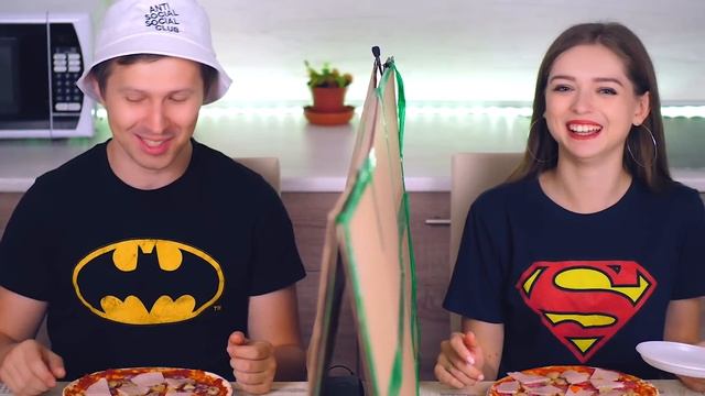 ТЕЛЕПАТИЯ Пицца ЧЕЛЛЕНДЖ! УГАДАЙ если сможешь! TWIN TELEPATHY CHALLENGE ? Эльфинка