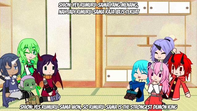 Tensura React To JJ Future (Part5) Rimuru Tempest /Rimuru vs Anos /Maou /Gacha Club Indonesia #5