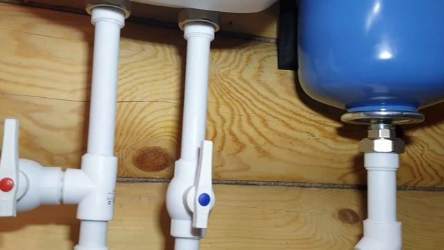 Водоснабжение дачи из колодца с автоматическим насосом Grundfos SBA 3 - 45 A