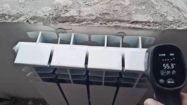 Нижнее подключение радиаторов отопления.