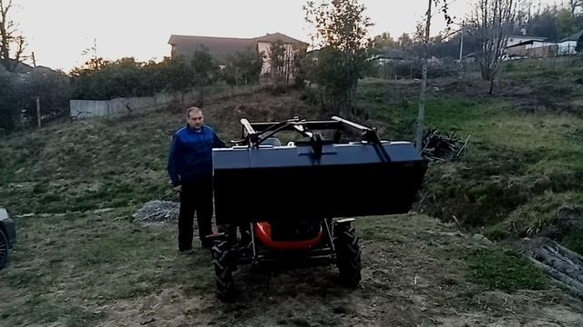МИНИТРАКТОР-ПОГРУЗЧИК РУСИЧ Т-18