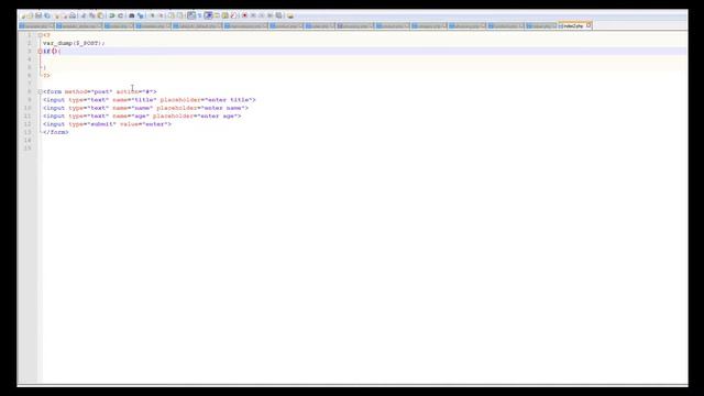 Обучение PHP-8. Массив $_POST (1080p)