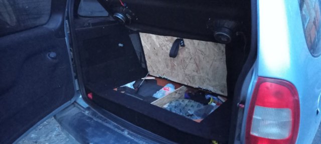ВАЗ 2123 Chevrolet Niva. Органайзер в багажник своими руками