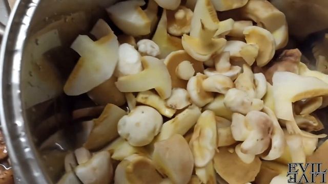 Маринованные маслята и моховики