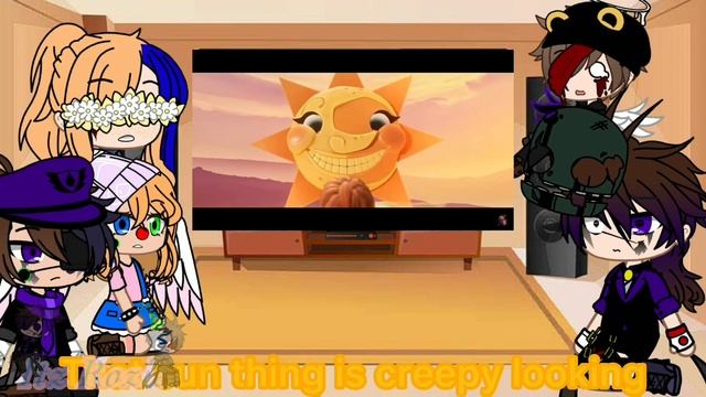 Afton Family reacts to Frenzy ~ Itz Rozie ~