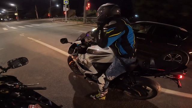 эпичные покатушки на спортбайках