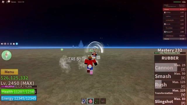 Стал Луффи Гир 5 на 24 ЧАСА... в Блокс Фрутс | Blox Fruit, Блокс Фрутс Roblox