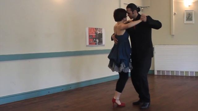 Tango step - Passo de tango -Sandwich com Voleio