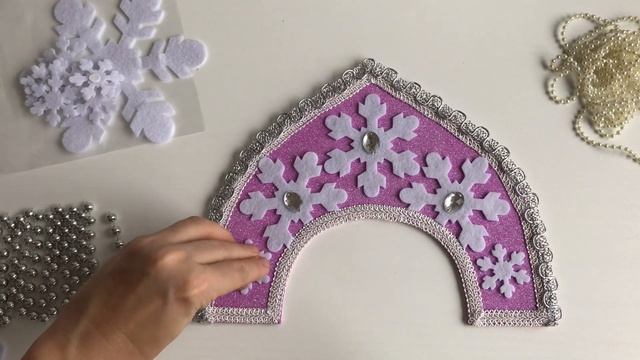 Кокошник своими руками.DIY.