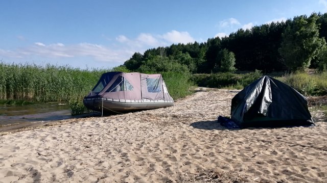 Из Углича в Рыбинск на лодке ПВХ