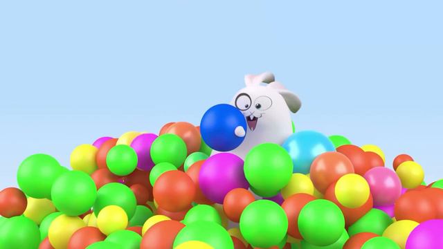 Learn with Cuquin's blue ball | Educational videos