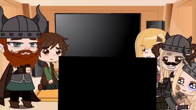 |Реакция Как приручить дракона| Gacha Club| ч. 3