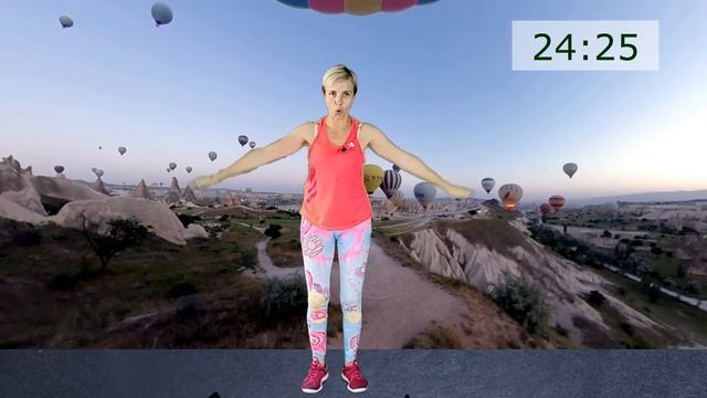 Ходьба ДЛЯ ПОХУДЕНИЯ / Сжечь 250 калорий /5000 шагов НЕ ВЫХОДЯ ИЗ ДОМА