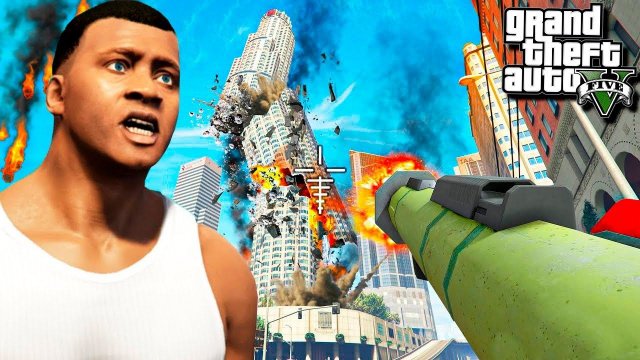 ГТА 5, НО С МЕГА РЕАЛИСТИЧНОЙ ФИЗИКОЙ! РАЗРУШЕНИЯ КАК В GTA 6 ОБЗОР МОДА В GTA 5 МОДЫ MODS ИГРЫ