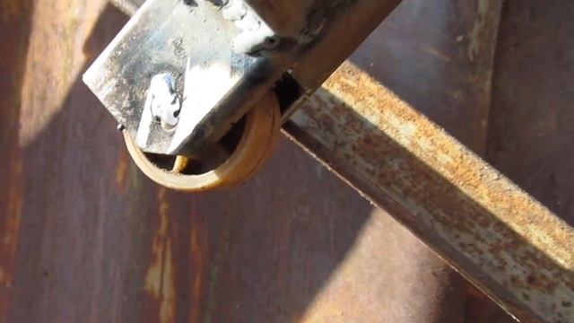 Подъёмно складные ворота. своими руками 1этап