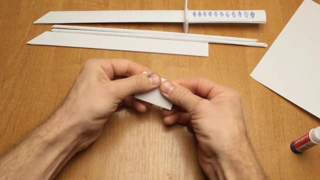 Как сделать катану из бумаги. Оружие ниндзя.