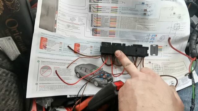 Установка сигнализации СтарЛайн А63 с автозапуском. Nissan Atlas