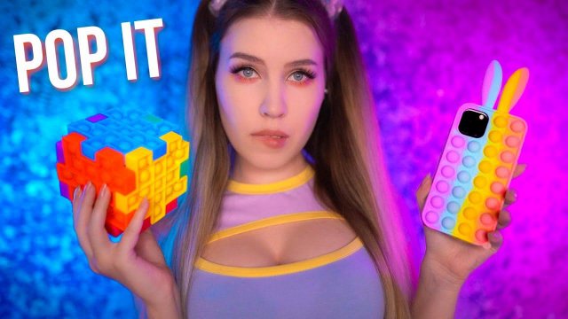 АСМР 9 САМЫХ НЕОБЫЧНЫХ POP IT и Simple Dimple +бонус | ASMR Fidget Toys