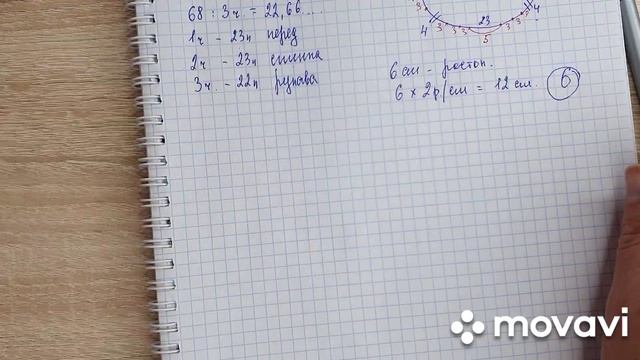 Расчет реглана сверху, распределение петель горловины, росток, регланная линия, расчет прибавок.