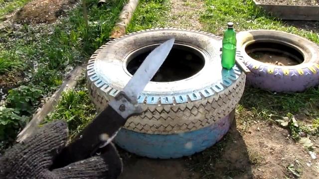 Как БЫСТРО обрезать покрышку
