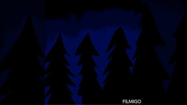 Как нарисовать пейзаж ночного леса в ibisPaint X