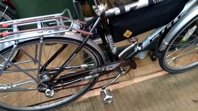 Планетарная втулка Шимано на дорожном велосипеде, замена звезд.