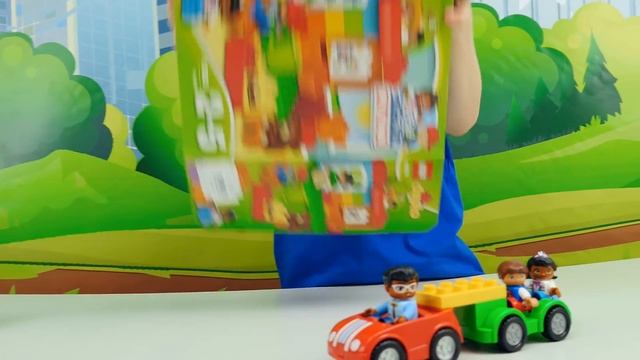 Детский Сад LEGO DUPLO Подготовка к школе и Даник. Развивающее видео для детей с конструктором Лего