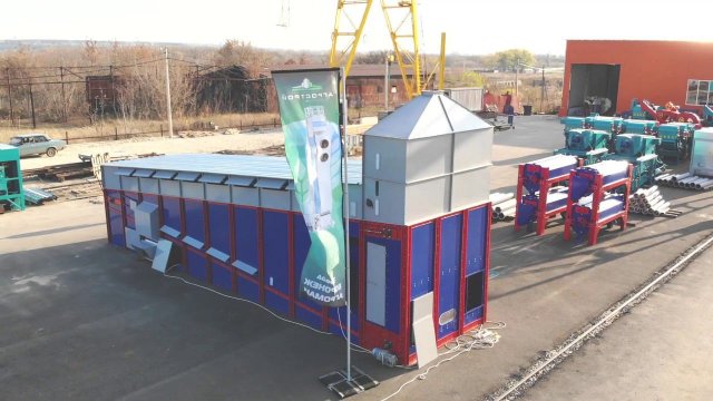 Конвейерная зерносушилка  MOTUM 30