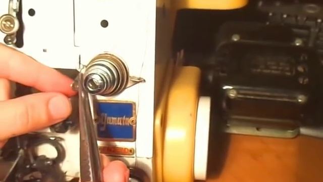 Заправка 3 х ниточного оверлока Yamata FN2 7D