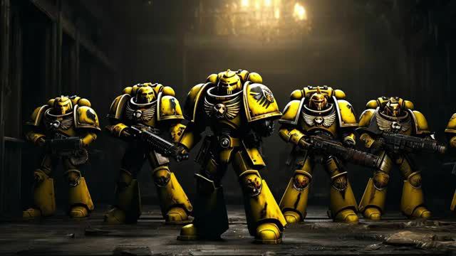 Hmkids -  Imperial Fist _ Имперские кулаки Suno AI Cover Warhammer 40000