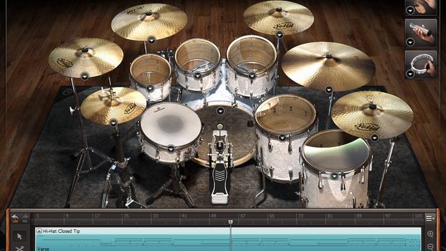 КиШ - КАМНЕМ ПО ГОЛОВЕ  isolated drum track