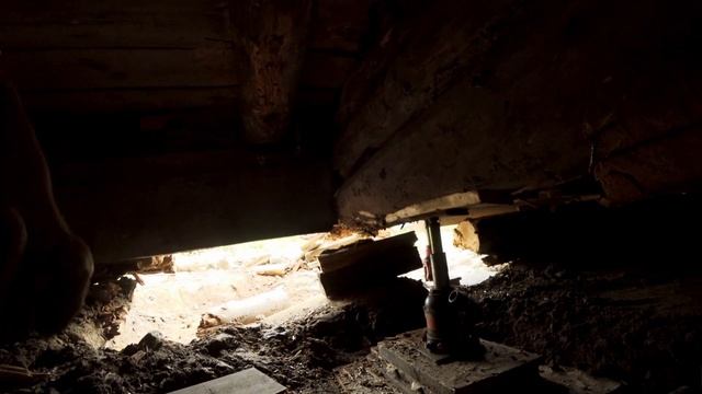 Как поднять дом самостоятельно, что понадобится.
