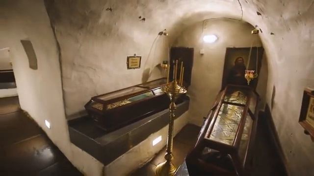 Уникальное видео пещер Киево Печерской Лавры.