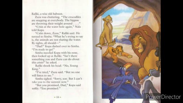 король лев история двух братьев