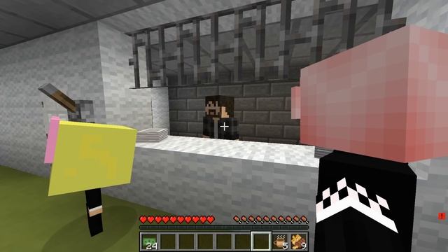 ?Я И ЛЕСКА СТАЛИ ТЕЛОХРАНИТЕЛЯМИ НУБИКА В МАЙНКРАФТ! ШЕДИ ЛЕСКА И НУБИК ОХРАНА СПАСЕНИЕ MINECRAFT