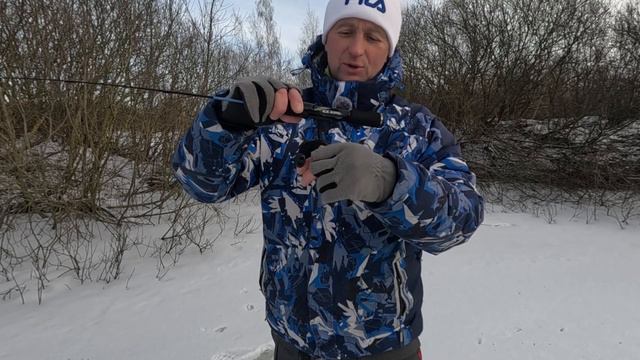 Зимняя блеснилка на Окуня Судака и Щуку. Зимняя Катушка с Фрикционом! Выбор Плетёнка или Леска!