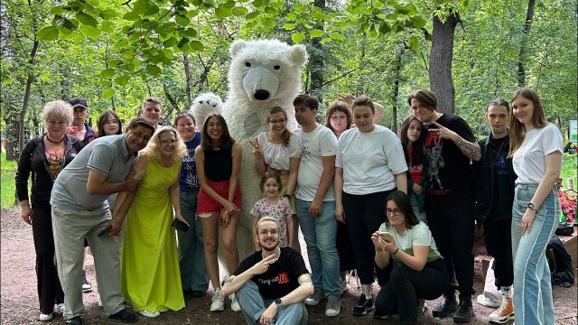 Белый мишка поздравление с днем рождения #белыймедведь #мишканапраздник #белыймишка #умка