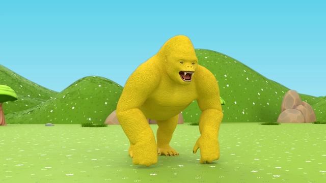 Учим цвета и животных с Егоркой.