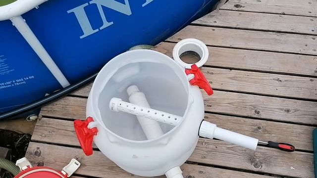Песочный фильтр для бассейна своими руками