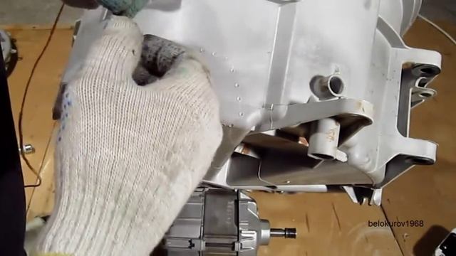 Ремонт лопнувшего бака стиральной машины