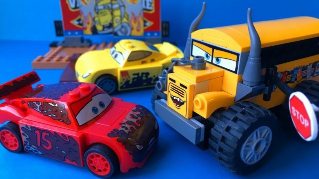 Тачки Собираем Лего Мультики про Машинки Все серии Cars Lego #1