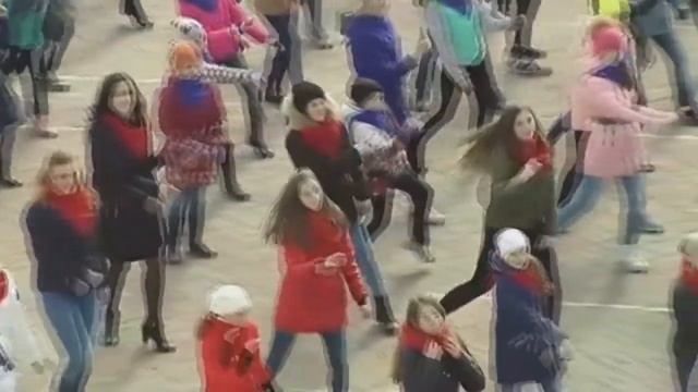 Массовый флешмоб "Эстафета здоровья"
