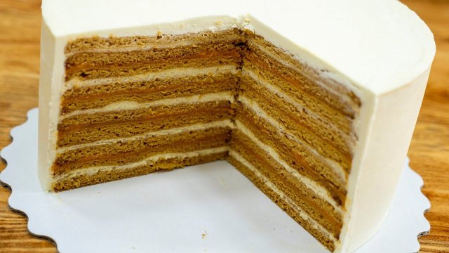 Первый весенний и "уютный" ТОРТ. Облепиховый МЕДОВИК - Я - ТОРТодел!