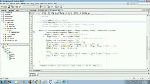 Request Dispatcher in Servlet | servlet and jsp