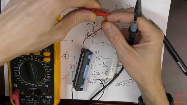 Как измерить внутреннее сопротивление аккумулятора и батарейки