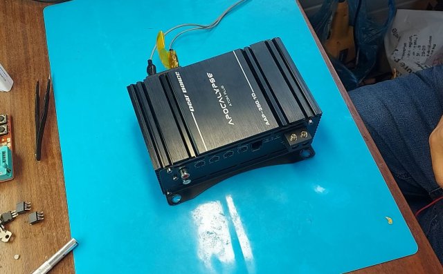 Ремонт усилителя звука APOCALYPSE ATOM PLUS AAP-350.1D